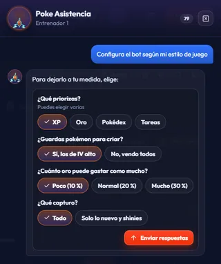 Una IA que te configura el bot · PokeFun