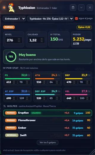 Los IV de cualquier pokémon · PokeFun